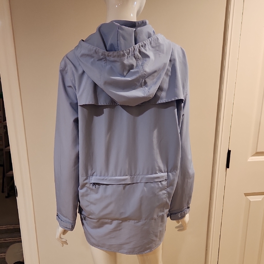 Ralph Lauren Sky Blue Hooded Utility Jacket - Picture 4 of 8